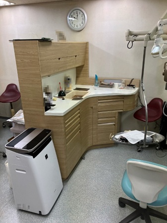 歯科医院診療台周り